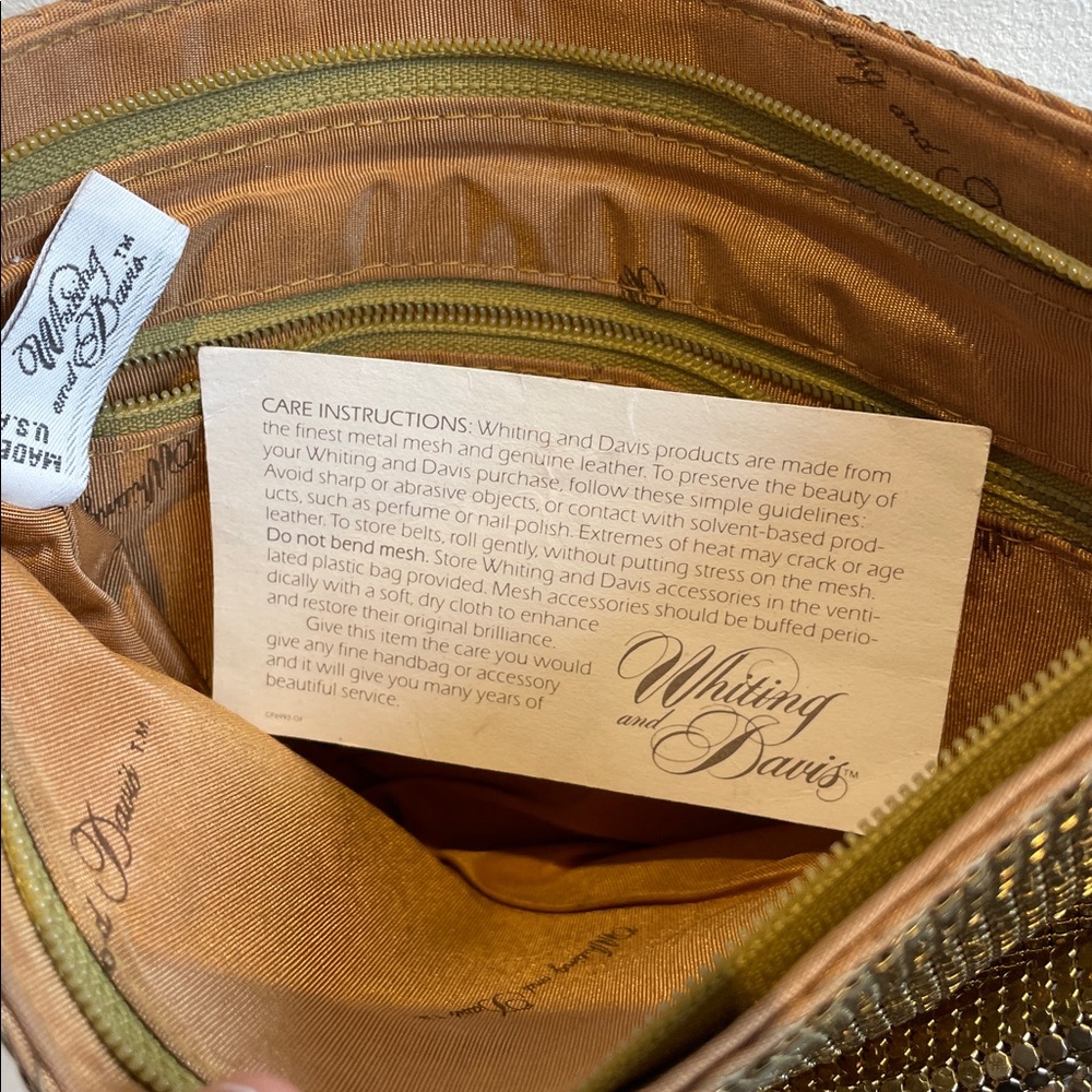 Whitting & Davis bow bag purse - Picture 3 of 5